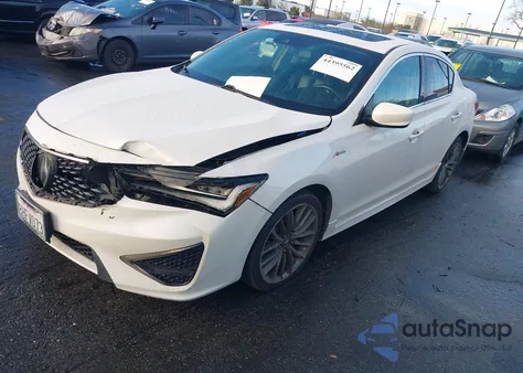 2019 Acura Ilx Premium A-Spec Packages/Technology A-Spec Packages z USA, uszkodzony, nr VIN 19UDE2F8XKA002087